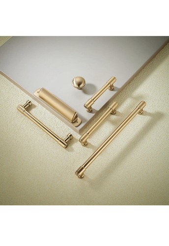 12er-Pack 5 Zoll Champagner Bronze Küchenschrank Griffe zieht Hardware-Schrank - Bild 4 von 7