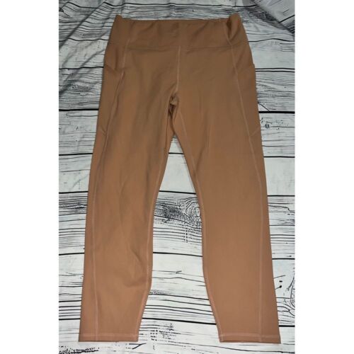 Fabletics PureLuxe Oasis High-Waisted Pocket XL Leggings Athletic Workout 7/8