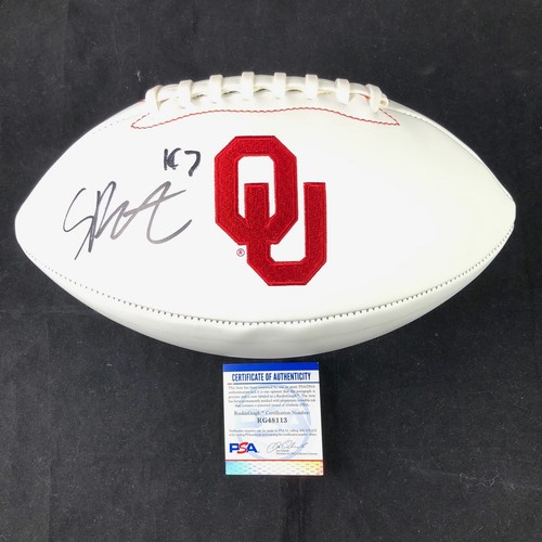 Spencer Rattler Signed Football PSA/DNA 