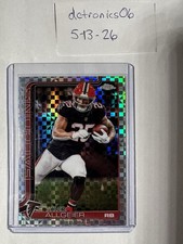 Topps 2025 Topps Chrome-Tyler Allgeier Atlanta Falcons X-Fractor #17