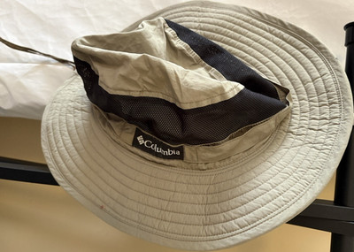 Columbia Omni-Shade Wide Brim Breathable Bucket Sun Hat Beige/Black One Size