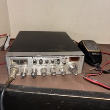 Vtg Cobra 29 WX ST Sound Tracker CB Radio CB Channels with Microphone Untested