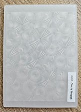 Simon Says Stamp - Circle Hoops - 3D Embossing Folder, Nw/oP