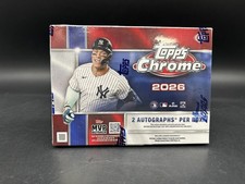 2026 Topps Chrome Baseball Breakers Delight Box Sealed Konnor Griffin RC Yr