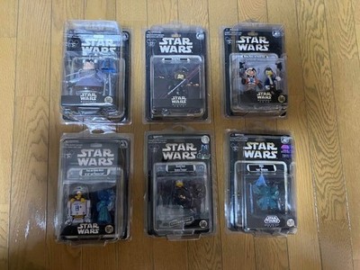 Star Wars x Disney Figure Set of 6 Star Tours Figures (Limited Edition) Used JP