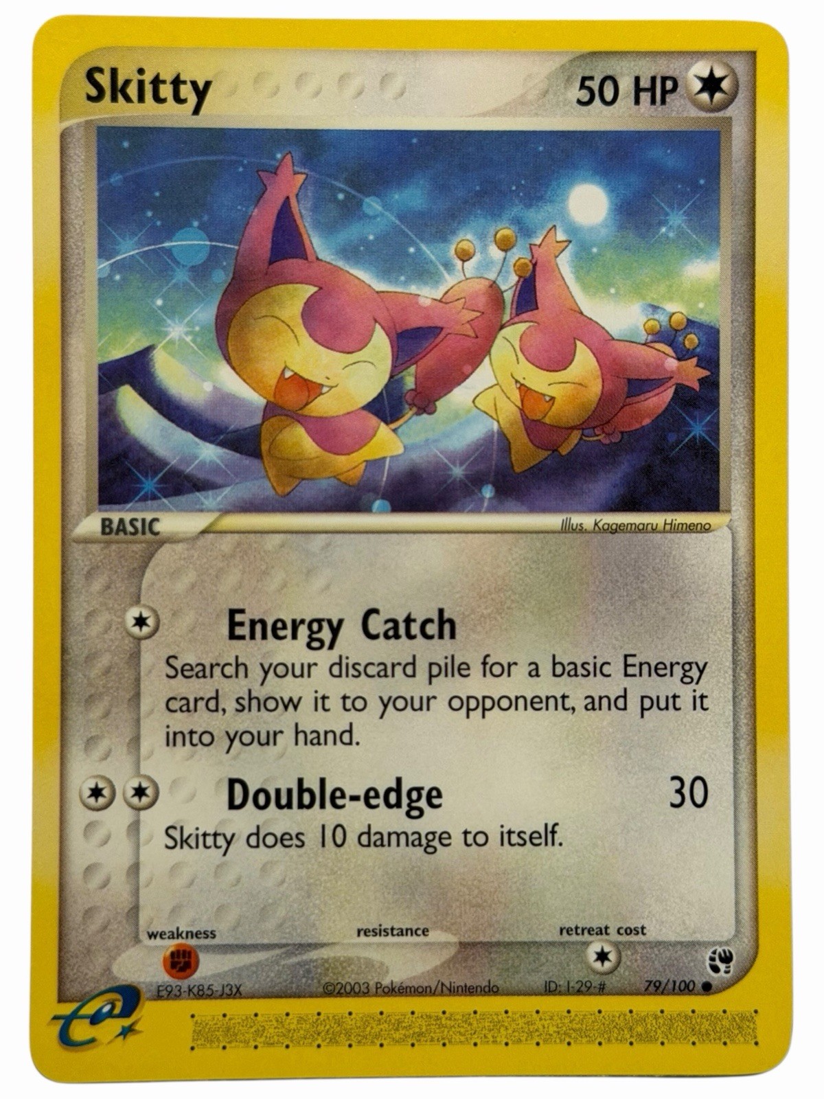 Skitty - 79/100 EX Sandstorm 2003 - E Reader - Pokémon TCG - NM