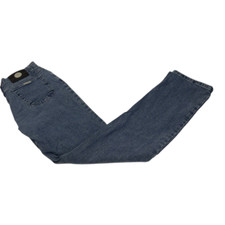 Jeans Trussardi blu denim aderente fianchi taglia 32 pantaloni UK - LOOK