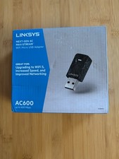Linksys WUSB6100M Ac600 WiFi Dual-Band Micro USB Adapter