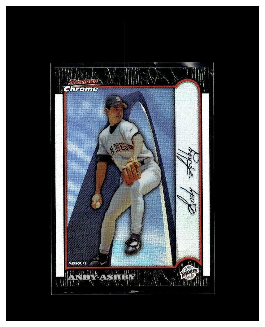 1999 Bowman Chrome - Andy Ashby #232 International Refractor /100