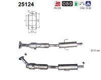 AS Katalysator FüR Mazda 6 Station Wagon GY 2.0 Hatchback GG Stufenheck