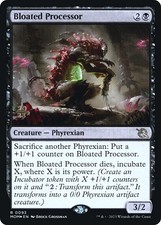 MTG Bloated Processor [March of the Machine Prerelease Promos] Foil Near Mint Ma