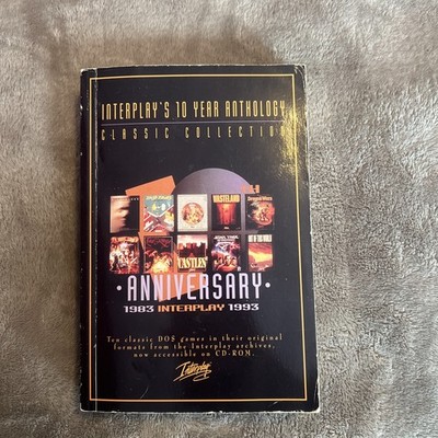 INTERPLAY'S 10 YEAR ANTHOLOGY 1983 - 1993 Anniversary Classic BOOK ONLY