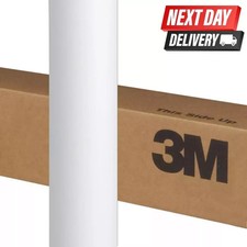3M 2080 M10 MATT WHITE VINYL WRAP BEST QUALITY CAR WRAPPING / NEXT DAY DELIVERY