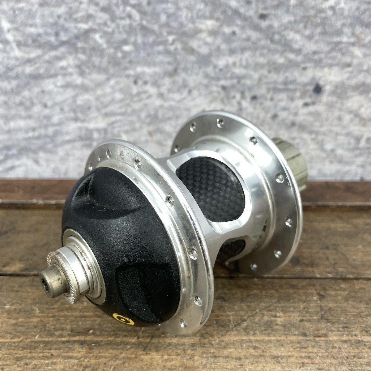 CycleOps PowerTap Power Meter Rear Hub 24h Road Bike Silver Carbon