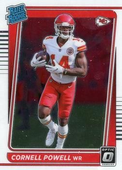 Cornell Powell 2021 Donruss Optic #240 RC Kansas City Chiefs