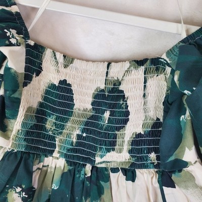 green emerson dress abercrombie Dark Green Satin Midi Evening Dress KAMEA