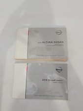 2019 Nissan Altima Sedan Owners Manual & Navigation System Free Shipping 