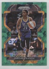 2022 Panini Prizm WNBA Green Ice Prizm Jordin Canada #107 11ba