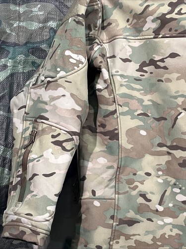 Wild Things Tactical Gear Large Soft Shell Jacket Multicam 50007 Gen II - Picture 8 of 13