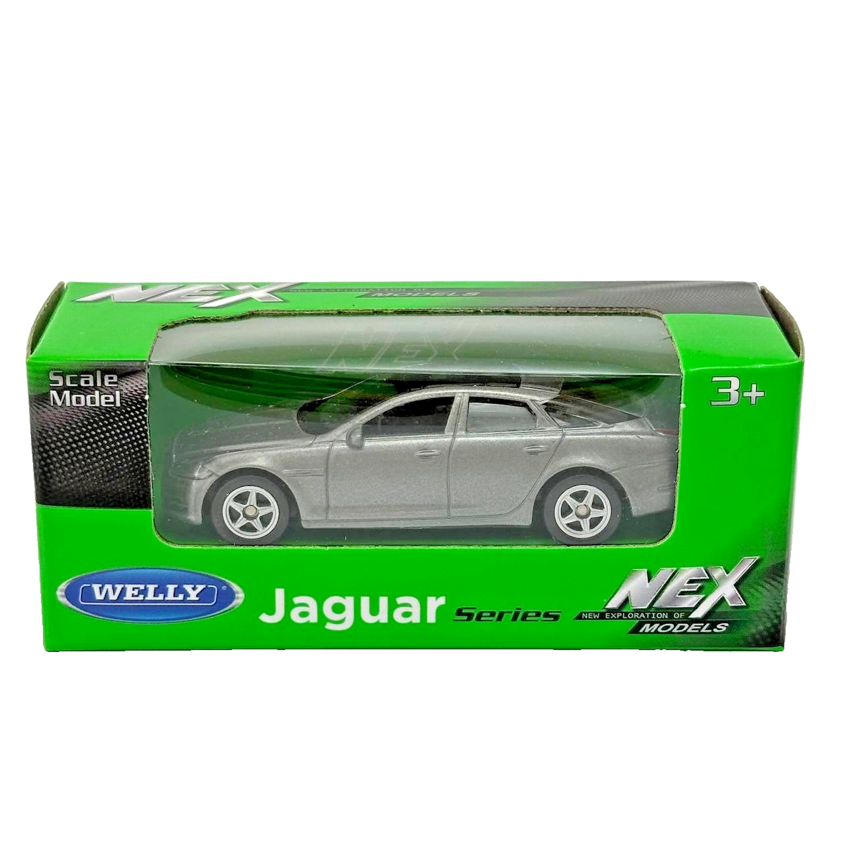 Welly NEX 1:60 1:64 Series 2010 Jaguar XJ Grey X351 Diecast Toy
