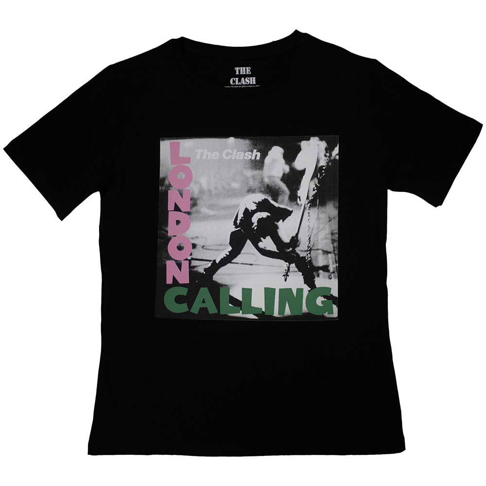 The Clash London Calling Womens Skinny Fit T Shirt
