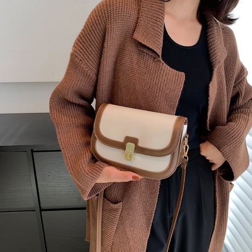 Square Crossbody Bag Korean Style Women Underarm Bag Party