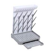 Baby Bottle Drying Rack   Large Vertical Bottle Dryer for 15 Bottles, Space