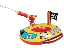 Pool Floats with Water , Pirate Ship Float for , Blow Up Swimming Pool Toys, ...
