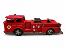 Vintage Buddy L Texaco Fire Chief Pressed Steel Truck 25in 1960s AS-IS Display