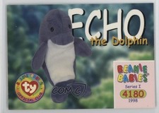 1998 Ty Beanie Babies Series 1 Echo the Dolphin 73 1p5