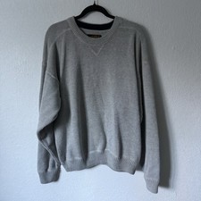 Vintage 90s Eddie Bauer Mens Heavyweight Cotton Knit Sweater, XL