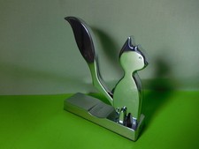 dekorativ figürlicher Nussknacker EICHHÖRNCHEN mit Hebelfunktion Edelstahl Chrom