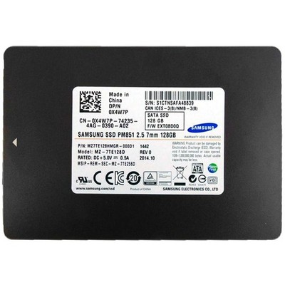 Samsung 128gb Mz-7te128d Mz7te128hmgr SSD 2,5 '' Disc Condition Solid 120gb