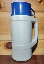 Vintage Aladdin 34 oz 1 liter Insulated Thermos with Lid #37210 Made In USA