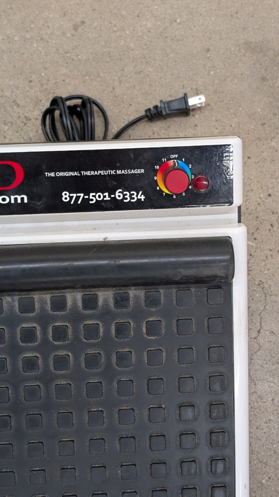 Med Massager MMF07 - 11-Speed Foot Massager - EUC Clean Tested & Works