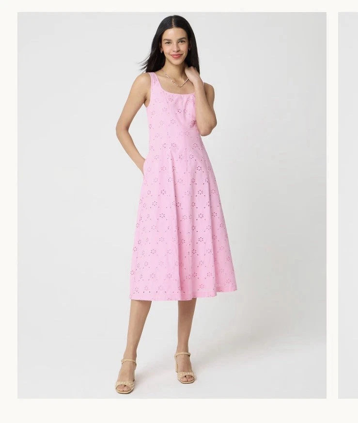 j crew factory embroidered dress Summer of Style | 04