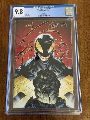 All-New Venom #3 1:100 CGC 9.8 Adam Kubert Virgin Edition NM/M Graded Comic
