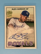 2025 Topps Archives #67FFA-AG Alex Gordon 1967 Topps Fan Favorites Autographs