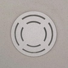 Cover Cap for Impey Wet Room Shower Waste Outlet UTVC01H - Light Grey Stone 