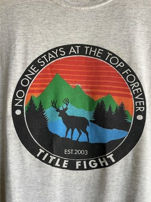 ミュージシャン TITLE FIGHT NO ONE Hoodie ash ミュージシャン TITLE FIGHT NO ONE Hoodie ash Title Fight Hoodie