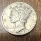 1930 MERCURY SILVER Dime Silver @ $103.91 Oz Invest Or Fill Collection Today