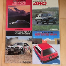 Subaru Leone 2nd Gen Catalog 1983 Used AWD 4WD RX Estate Van Manual