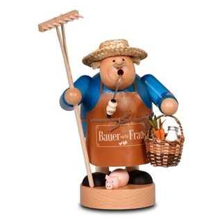 KWO Räuchermann Bauer sucht Frau Sonderedition 21 cm – Die Dicken Neuheit 23482