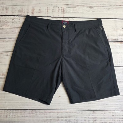 UNTUCKit Shorts Mens 38 Black Chancellor Chino 9'' Golf Preppy Performance Active
