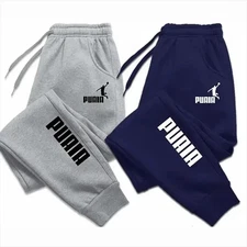 Puaia Print Men's Pants Autumn/winter New Sport Jogging Trousers Fitness Loose F