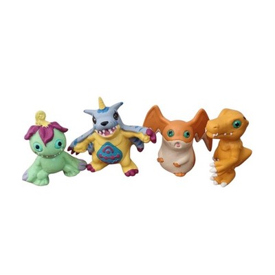 Digimon Figuren Gabumon Palmon Agumon Patamon Bully Sammlung Stift Aufsatz Retro