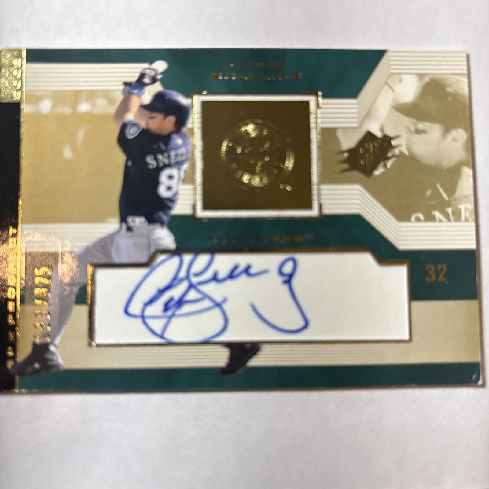 2002 SPx - Prospect Autographs Chris Snelling #249 /825 (AU, RC)