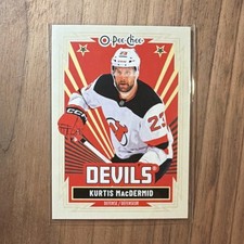 O-Pee-Chee 2025-26 Base Set Kurtis MacDermid #243 Devils NHL Hockey Card