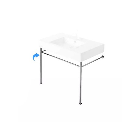 Duravit Vero Metal Console Chrome 0030721000 Washbasin Support