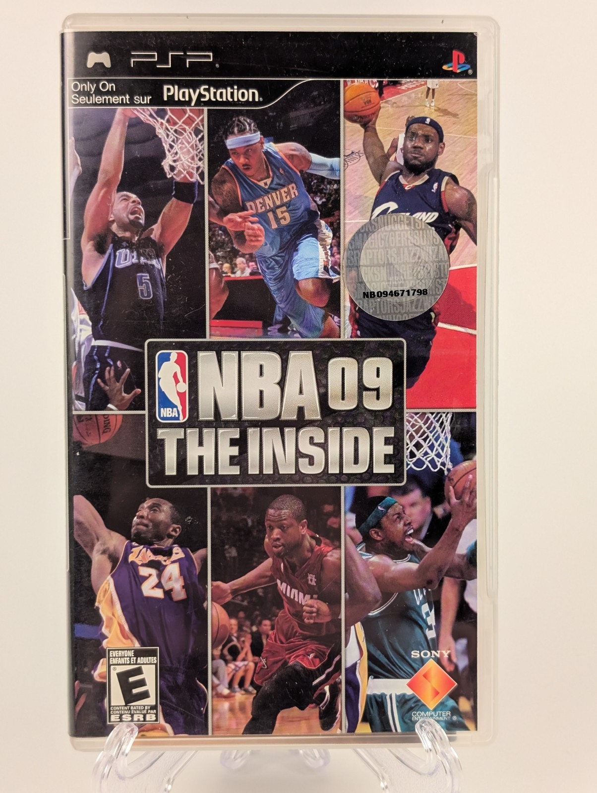 NBA 09: The Inside (Sony PSP, 2008) ➡️CIB Complete - Tested  & Working 🎮